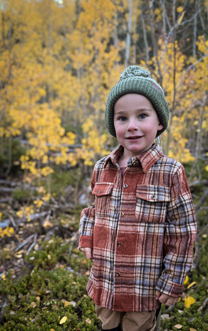 Fall flannel by Keep the Littles Wild
