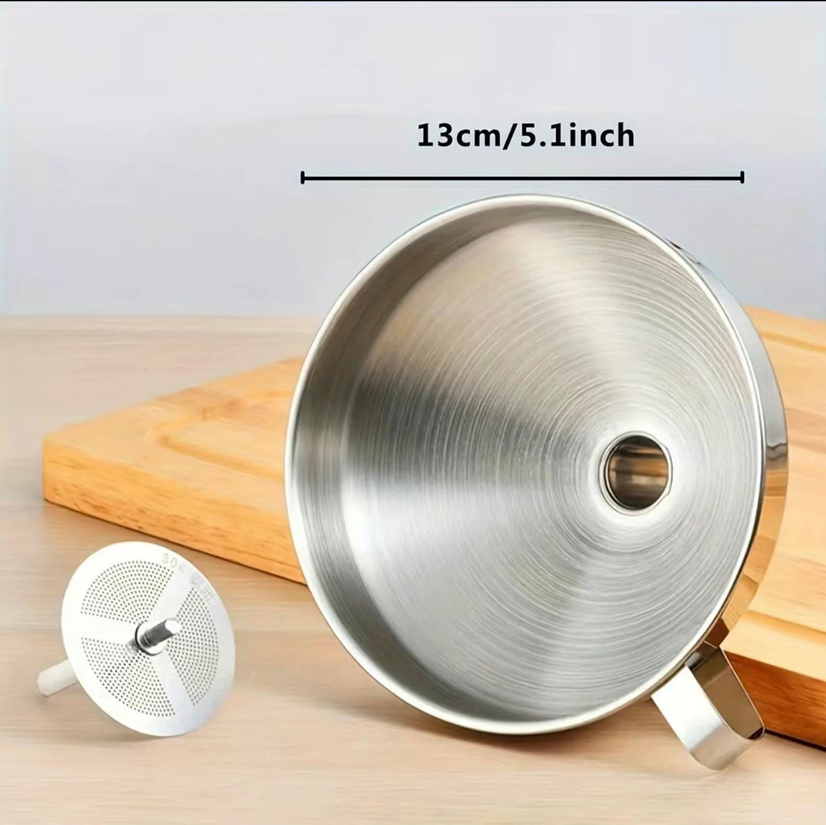 SmartStrain Kitchen Oil Funnel Filter by V.I.P Digital Presence