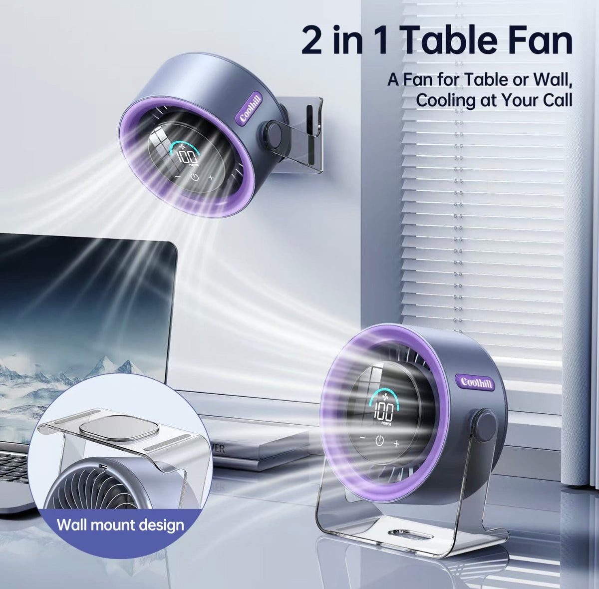 TurboCool Desk Fan by V.I.P Digital Presence