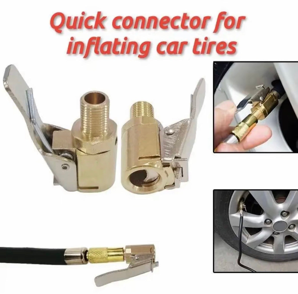AirLock Tire Inflator Chuck by V.I.P Digital Presence