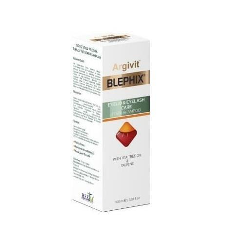 Argivit Blephix Gentle Eyelash and Eye Area Cleansing Foam Shampoo - Sensitive Skin Friendly, Removes Makeup Effectively by Beauty Care Bag