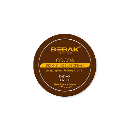 Bebak Cocoa Extract Sun Care Cream for Hydrated Skin 100 ml by Beauty Care Bag