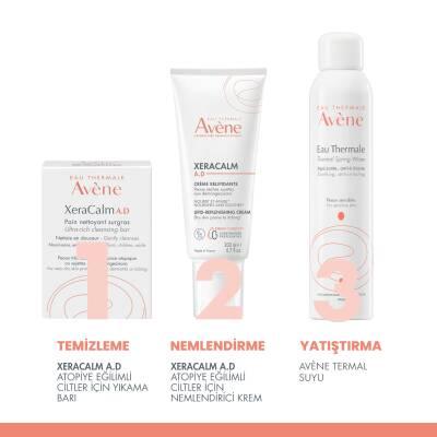 Avene XeraCalm A.D Ultra Rich Cleansing Bar: Soothe Dry, Sensitive Skin - Soap & Fragrance Free Relief for Eczema & Irritation by Beauty Care Bag
