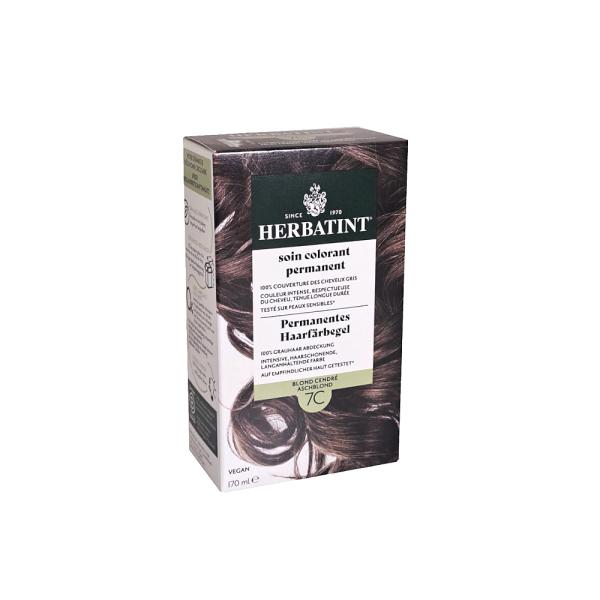 Herbatint 7C Ash Blonde Permanent Hair Color 170 ml by Beauty Care Bag