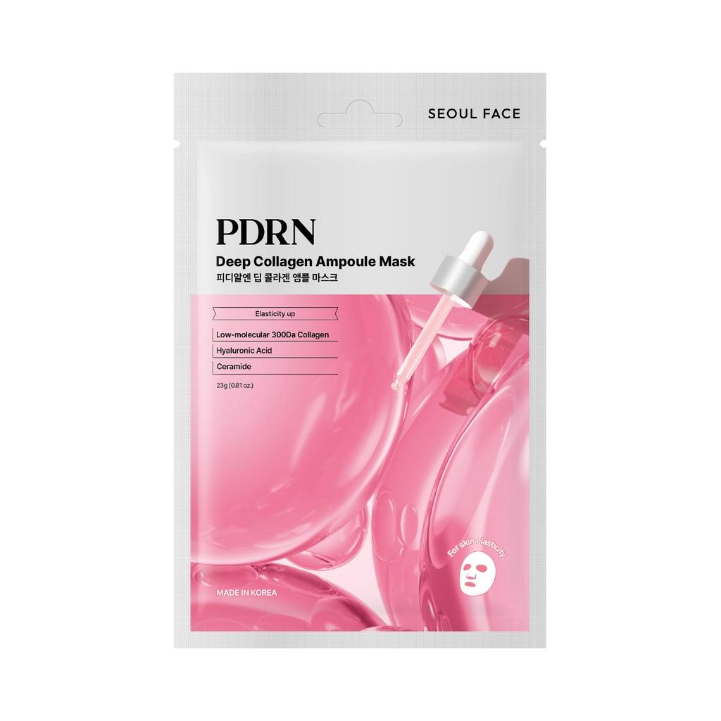 Dermal PDRN Deep Collagen Ampoule Mask for Firming Skin 23g by Beauty Care Bag
