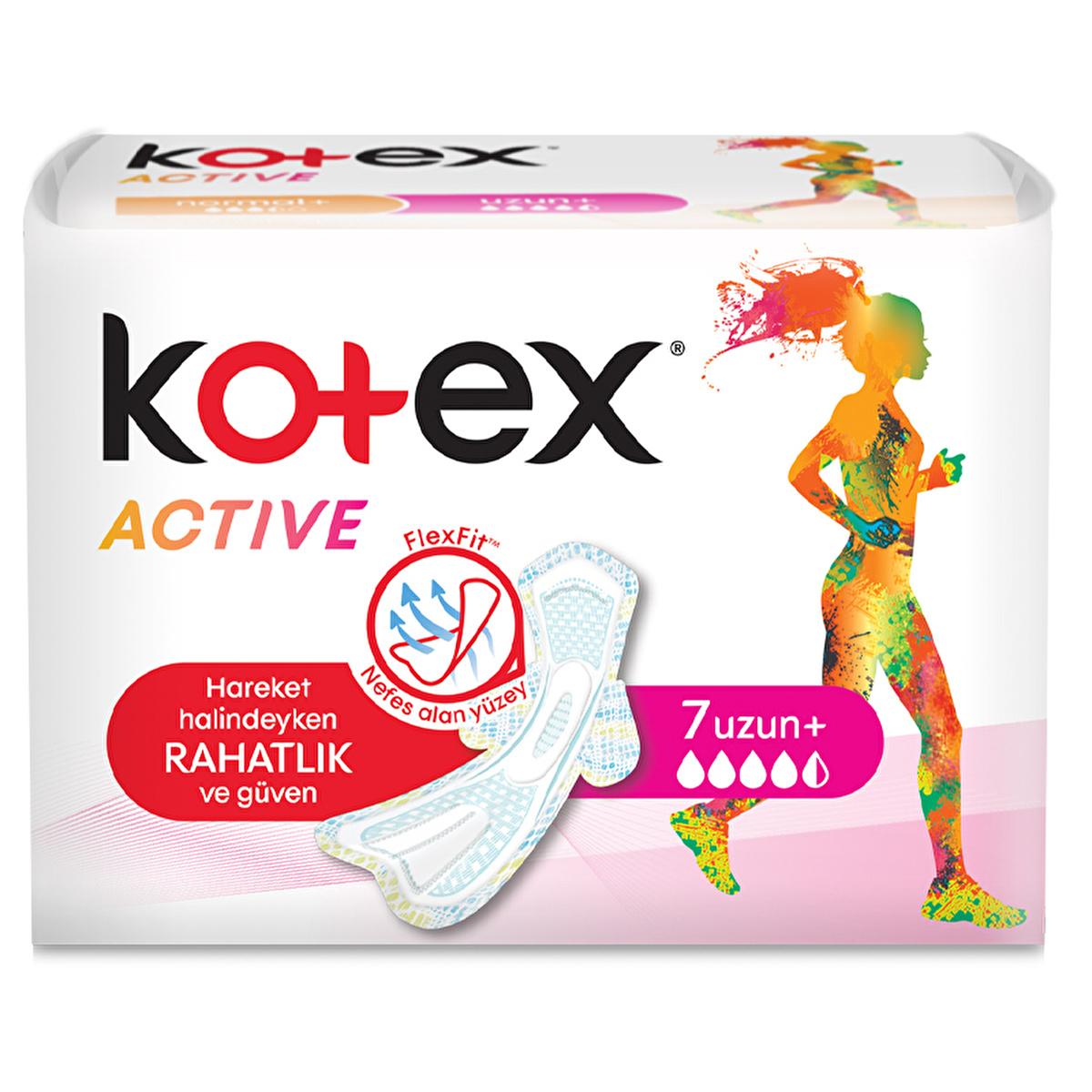 Kotex Active Ultra Sanitary Pads - Ultra Absorbent, Flexible, Breathable Menstrual Hygiene Products for Women on-the-go by Beauty Care Bag