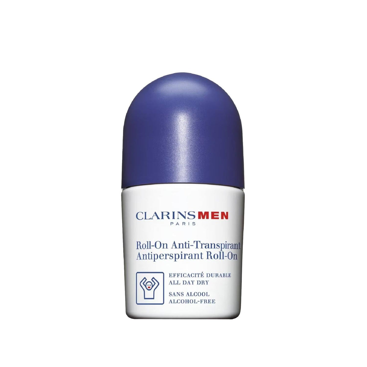 Clarins Antiperspirant for Men: Men's Roll-On Deodorant for Effective Sweat & Odor Protection, 50 ml by Beauty Care Bag
