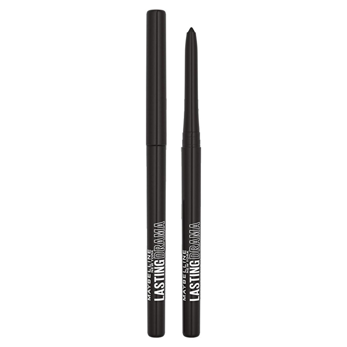 Maybelline Lasting Drama Midnight Black Automatic Gel Eyeliner: Smudge & Water Resistant, Long-Lasting Definition by Beauty Care Bag