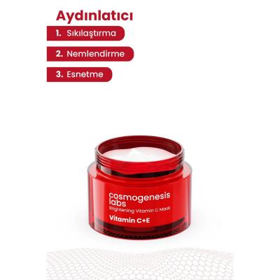 Cosmogenesis Labs Vitamin C Face Mask - Brightening & Hydrating Mask for Dull Skin, 1.69 fl oz by Beauty Care Bag