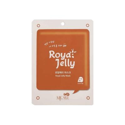 MjCare Royal Jelly Face Mask - Anti-aging Hydrating Disposable Sheet Mask with Hyaluronic Acid & Allantoin by Beauty Care Bag
