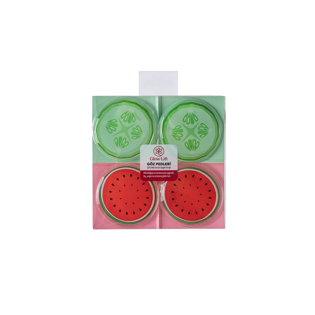 Glow Lift Reusable Eye Pad Set for Under-Eye Glow - 4 Pack by Beauty Care Bag