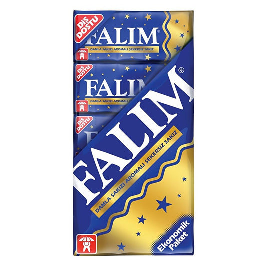 Falõm Sugar-Free Damla Sakõzõ Mastic Gum: Refreshing Breath, Healthy Teeth - Authentic Turkish Sugarless Chewing Gum (35gr) by Beauty Care Bag