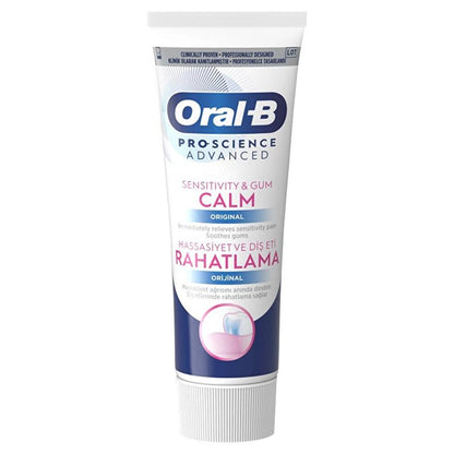 Oral-B Pro-Science Sensitivity & Gum Calm Toothpaste 75 ml by Beauty Care Bag