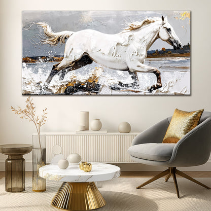 Modern Abstract Horse Wall Art by Tailored Canvases