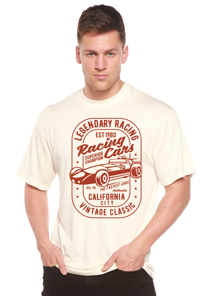 Legendary Racing Cars men's bamboo graphic T-shirt – view 2