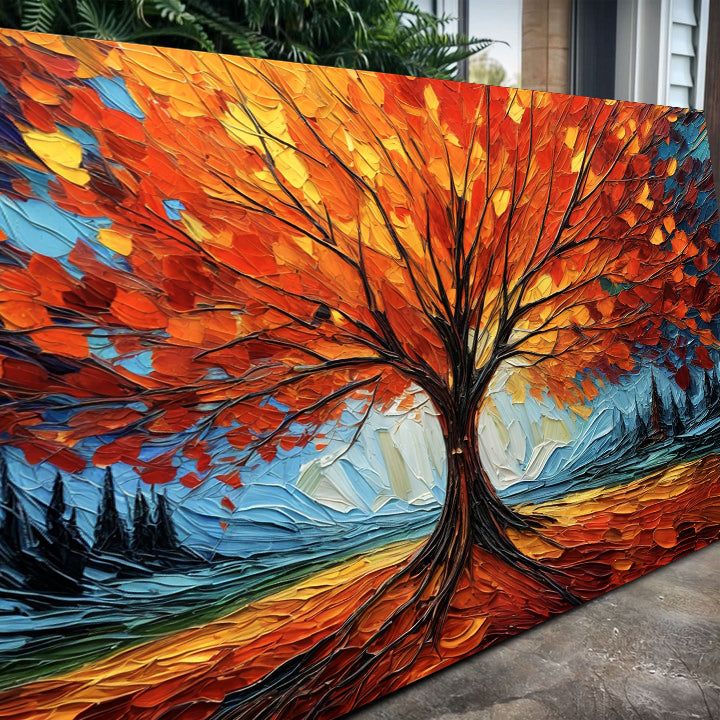 Autumn Fire Wall Art by Tailored Canvases