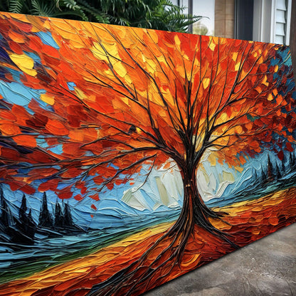 Autumn Fire Wall Art by Tailored Canvases