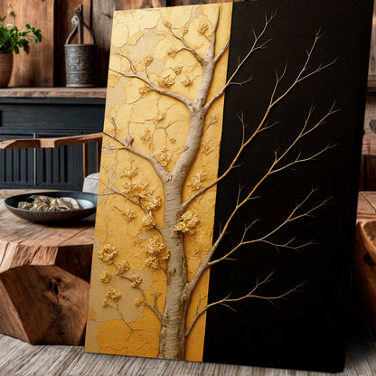 Golden Eclipse Wall Art by Tailored Canvases