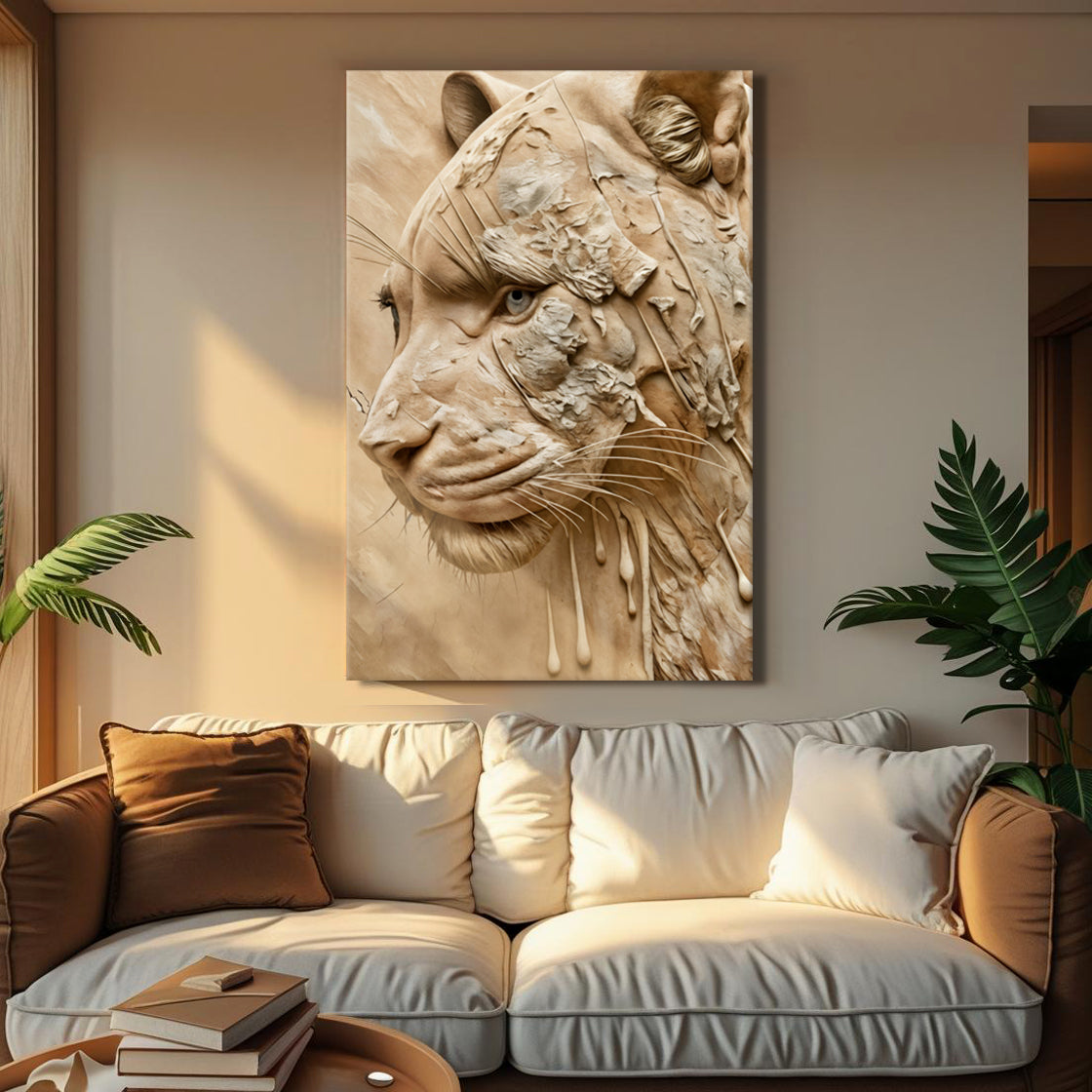 Earthen Predator Wall Art by Tailored Canvases