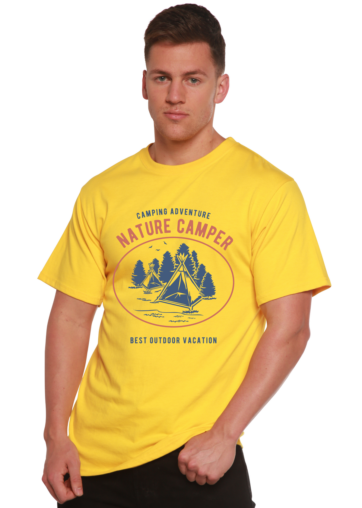 Nature Camper men's bamboo graphic T-shirt – view 7