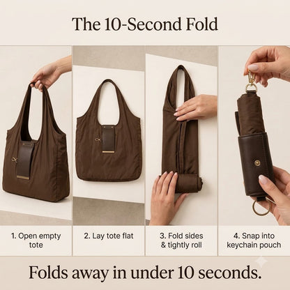 Galaxo Keychain Tote — Folds Small, Carries Big by Galaxo Store