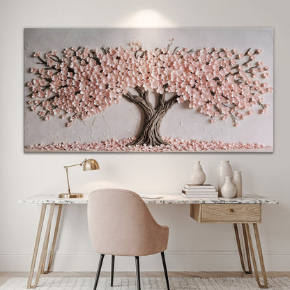 Blush Blossom Wall Art by Tailored Canvases