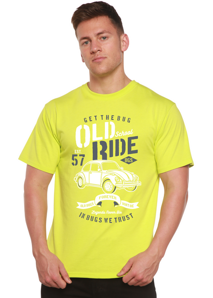 Old School Ride men's bamboo graphic T-shirt – view 7