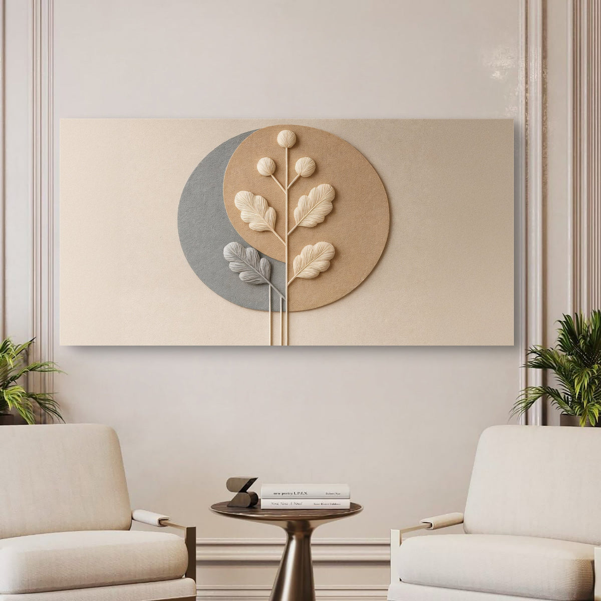 Modern Abstract Minimalist Wall Art XII by Tailored Canvases