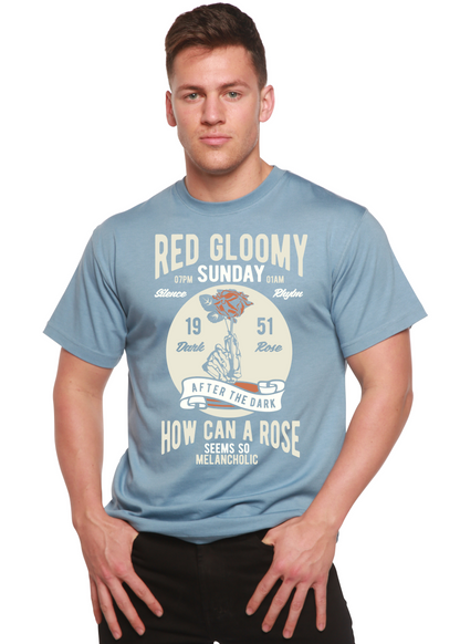 Red Gloomy men's bamboo graphic T-shirt – view 5