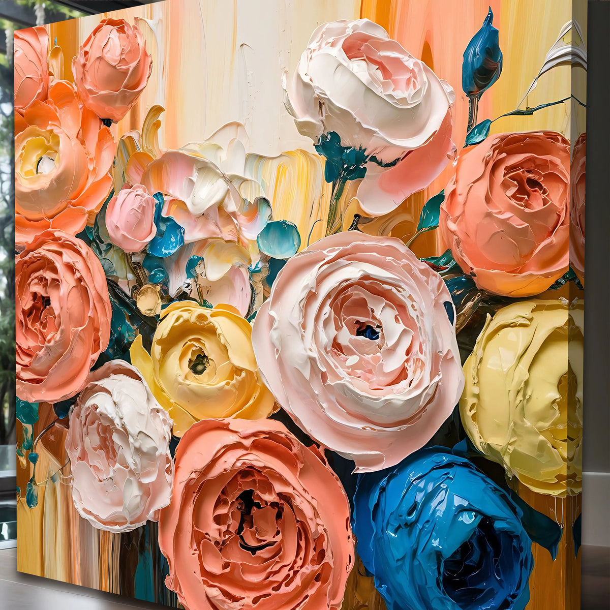 Blooming Bouquet Wall Art by Tailored Canvases