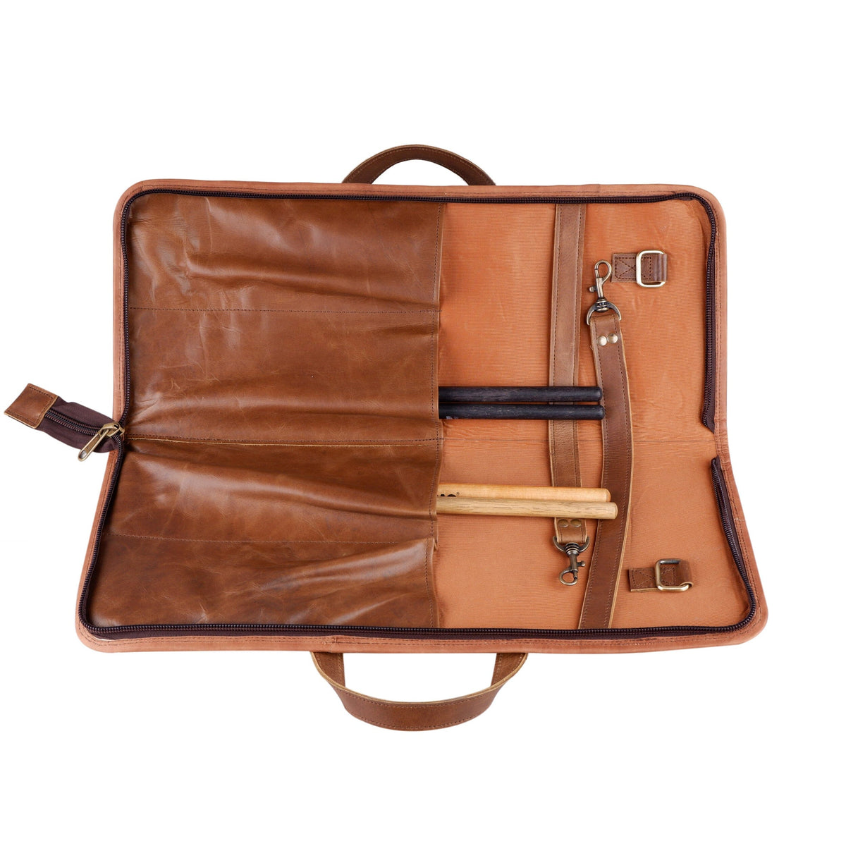Premium Drummer's Combo by Classy Leather Bags