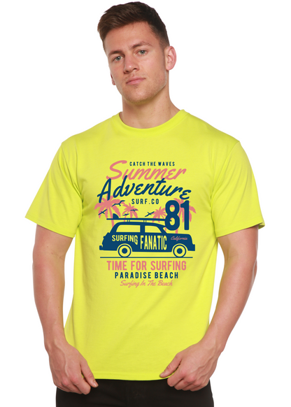 Summer Adventure men's bamboo graphic T-shirt – view 2