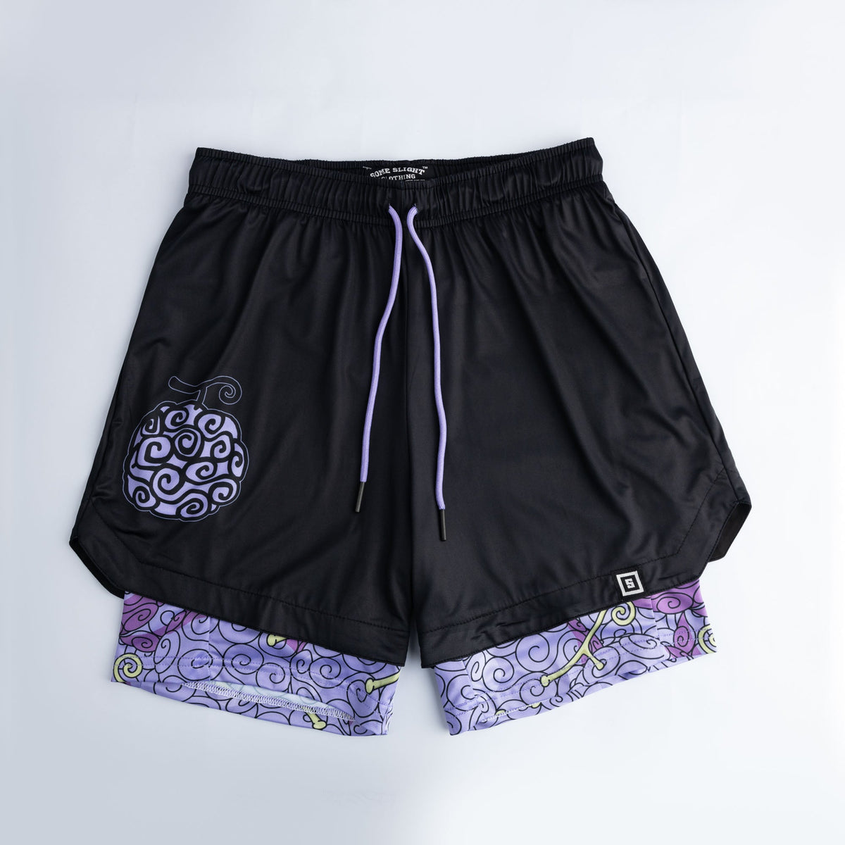Gum Gum 2-in-1 lined shorts with compression liner