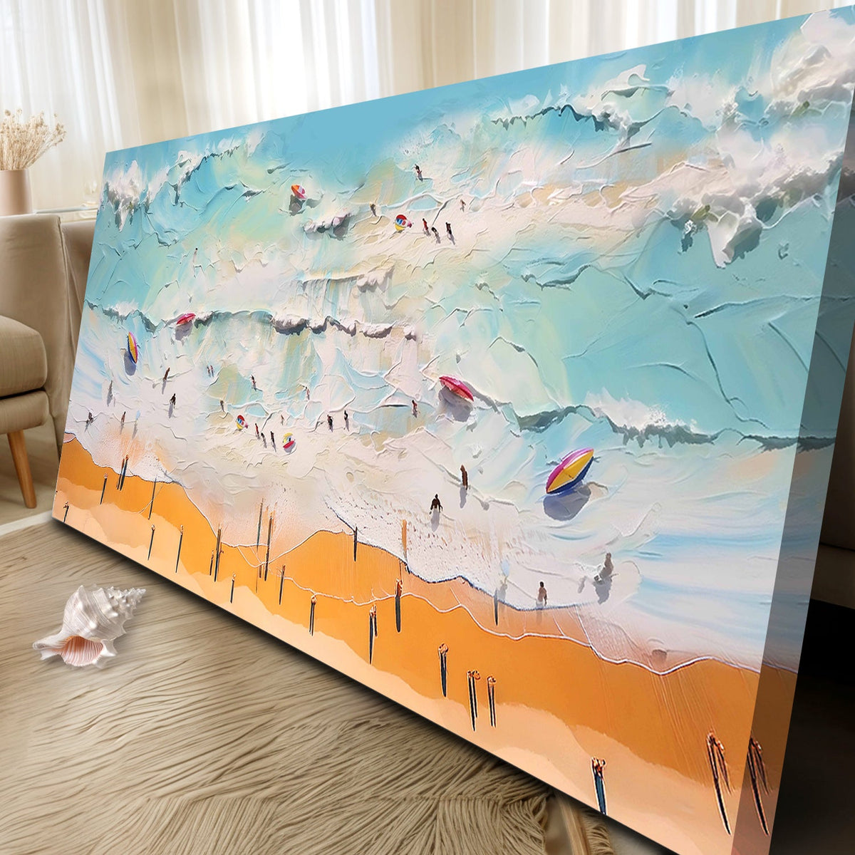 Beach Days Wall Art VI by Tailored Canvases