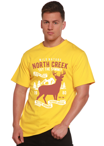 North Creek men's bamboo graphic T-shirt – view 5