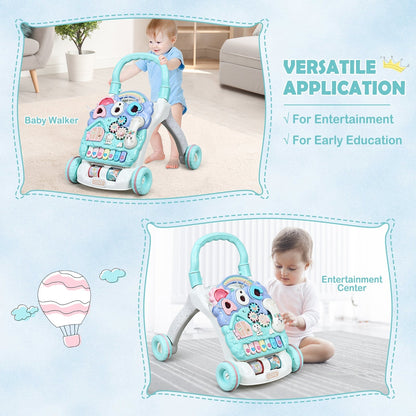 Baby Sit-to-Stand Learning Walker Toddler Musical Toy by GBruno Store