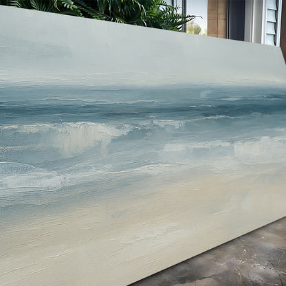Waterscape Abstract Wall Art IX by Tailored Canvases
