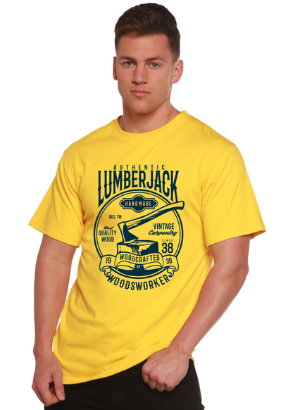 Authentic Lumberjack men's bamboo graphic T-shirt – view 4