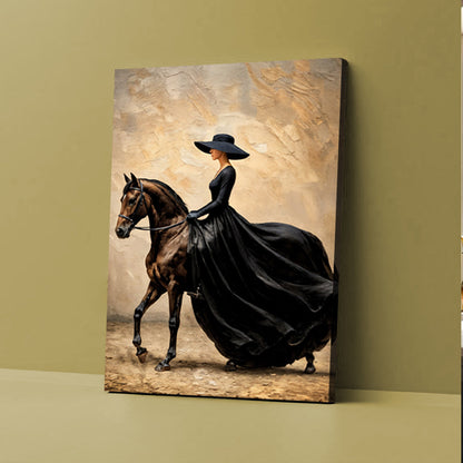 Elegant Equestrian Wall Art by Tailored Canvases
