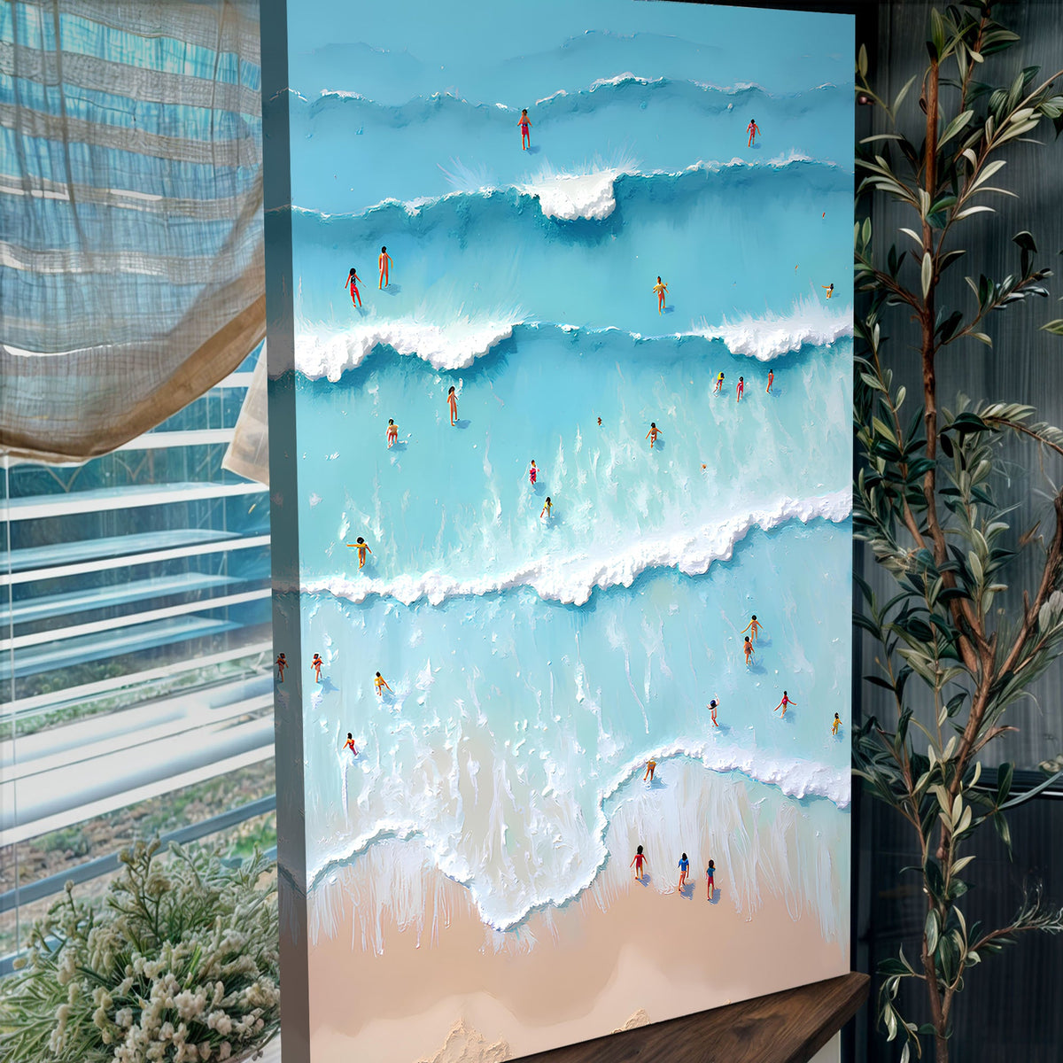 Beach Days Wall Art IX by Tailored Canvases