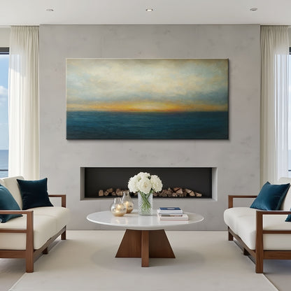 Waterscape Abstract Wall Art V by Tailored Canvases