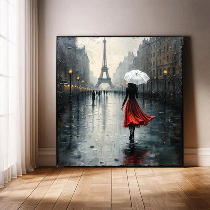 Paris Stroll Painting Wall Art by Tailored Canvases