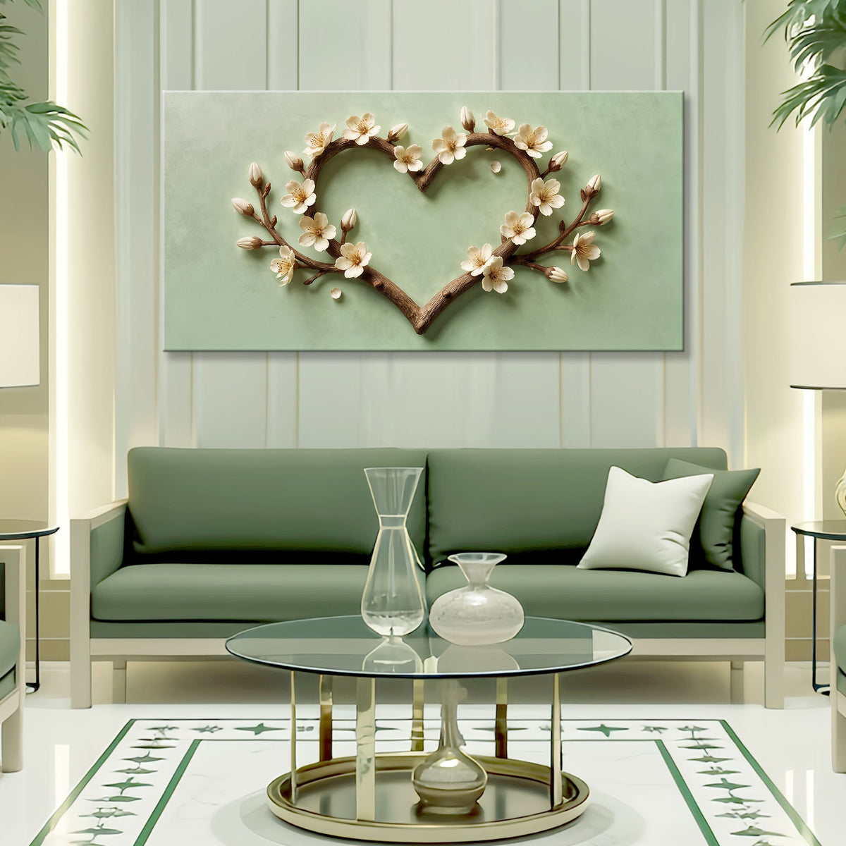 Harmony in Bloom Wall Art by Tailored Canvases