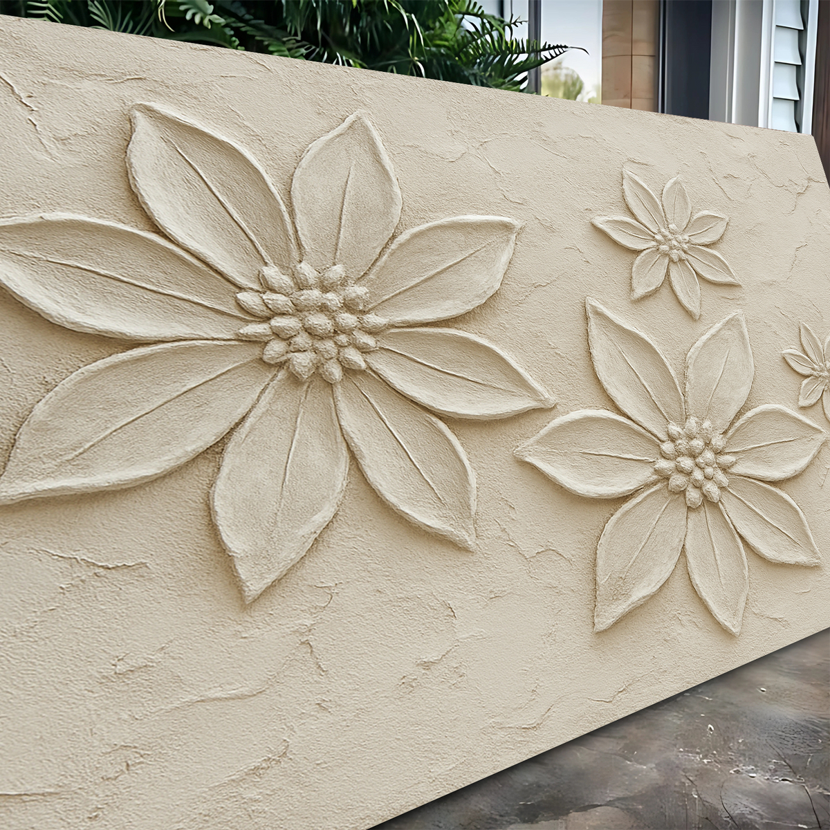 Floral Abstract Wall Art V by Tailored Canvases