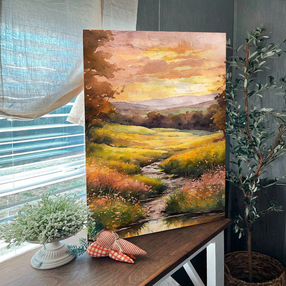 Misty River Wall Art by Tailored Canvases