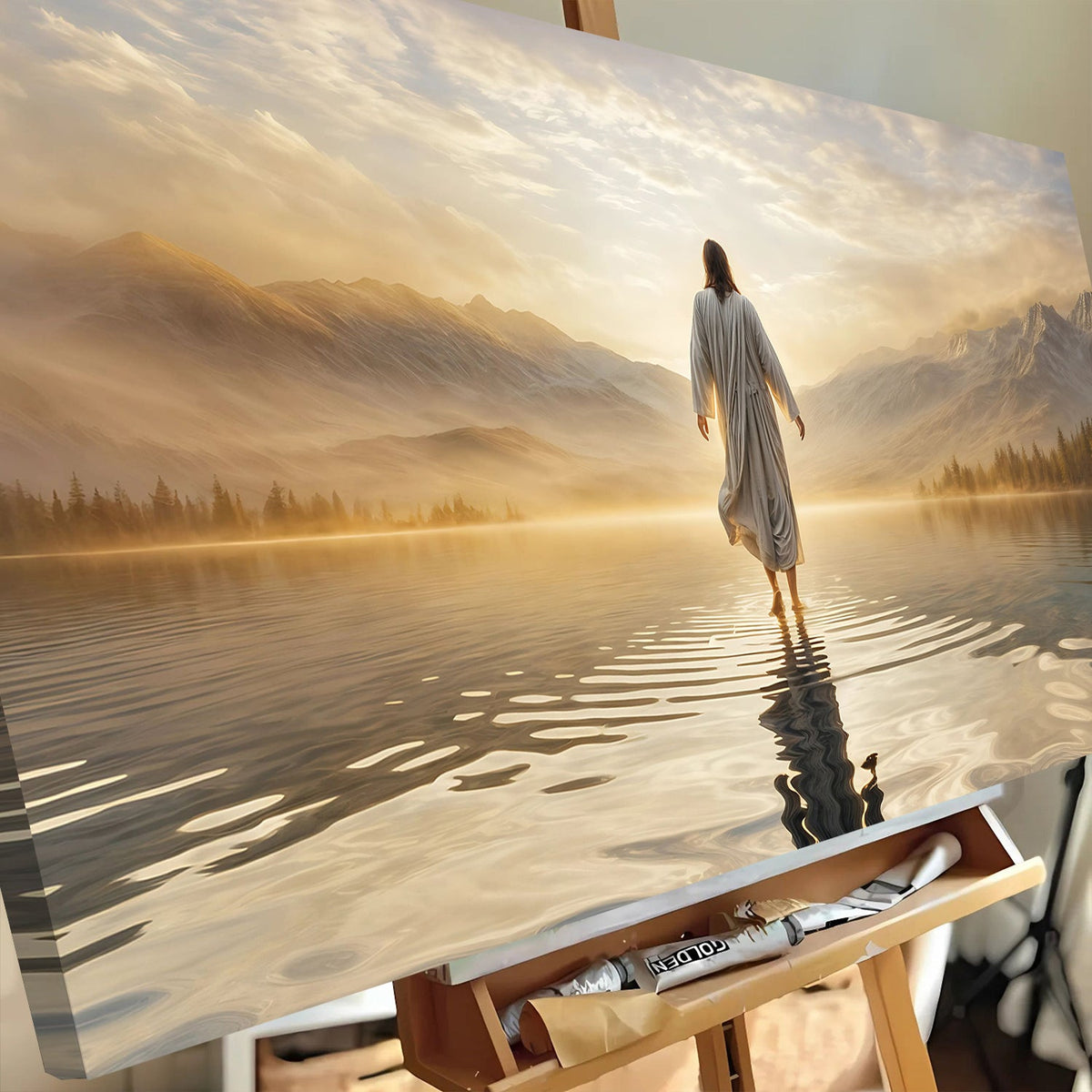 Reflections Faith Wall Art III by Tailored Canvases