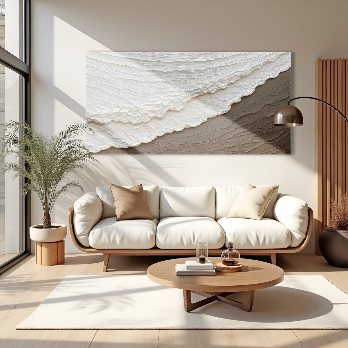 Waves Abstract Wall Art by Tailored Canvases