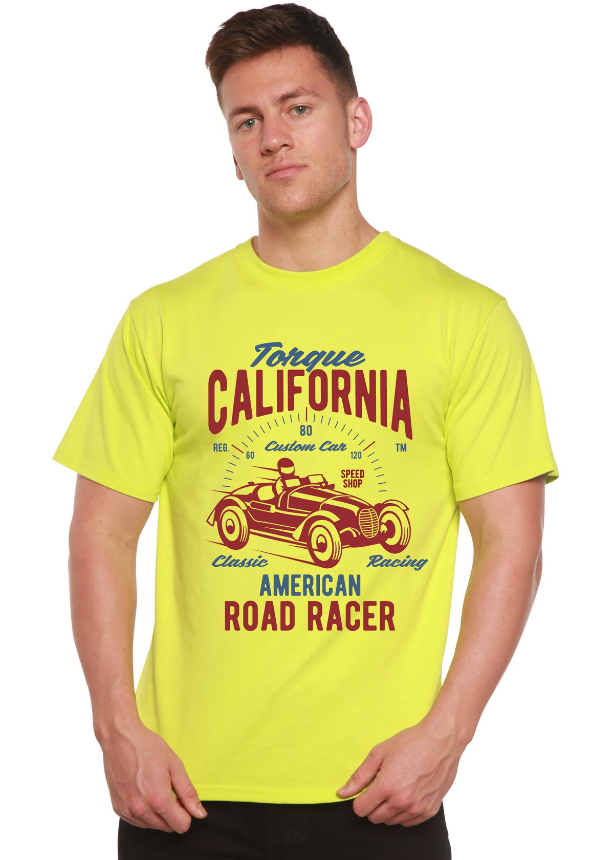 Torque California men's bamboo graphic T-shirt – view 5