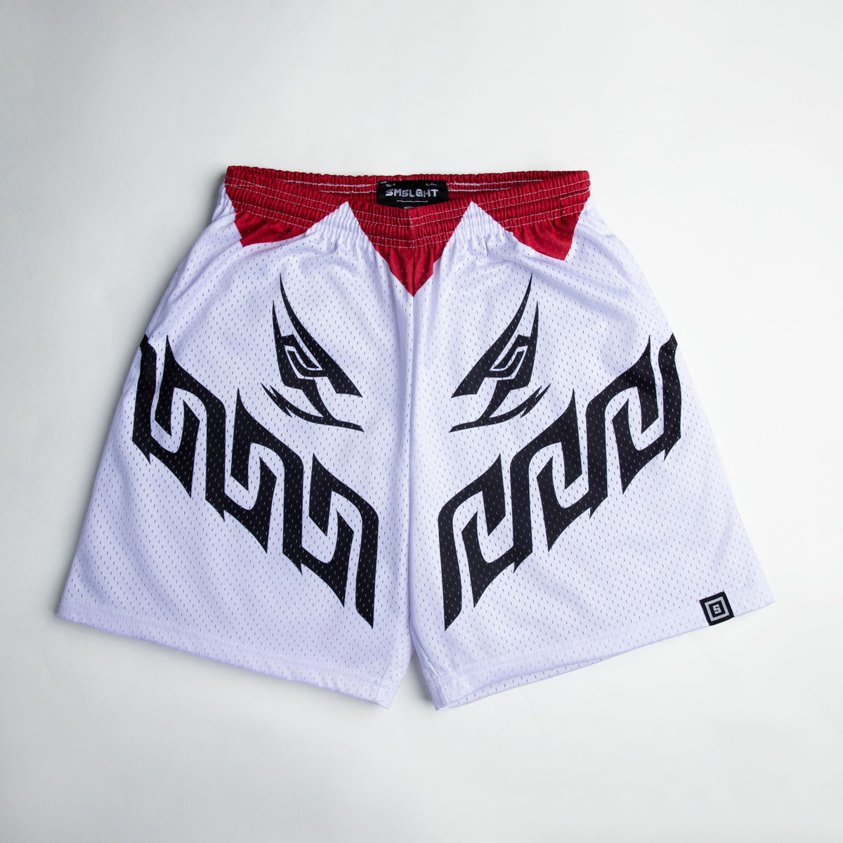 Renji anime mesh shorts with sublimated design