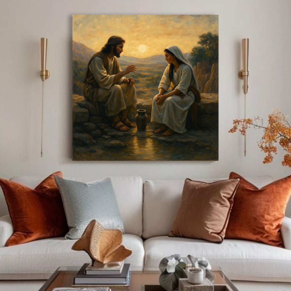 Mary Praying Faith Wall Art III by Tailored Canvases